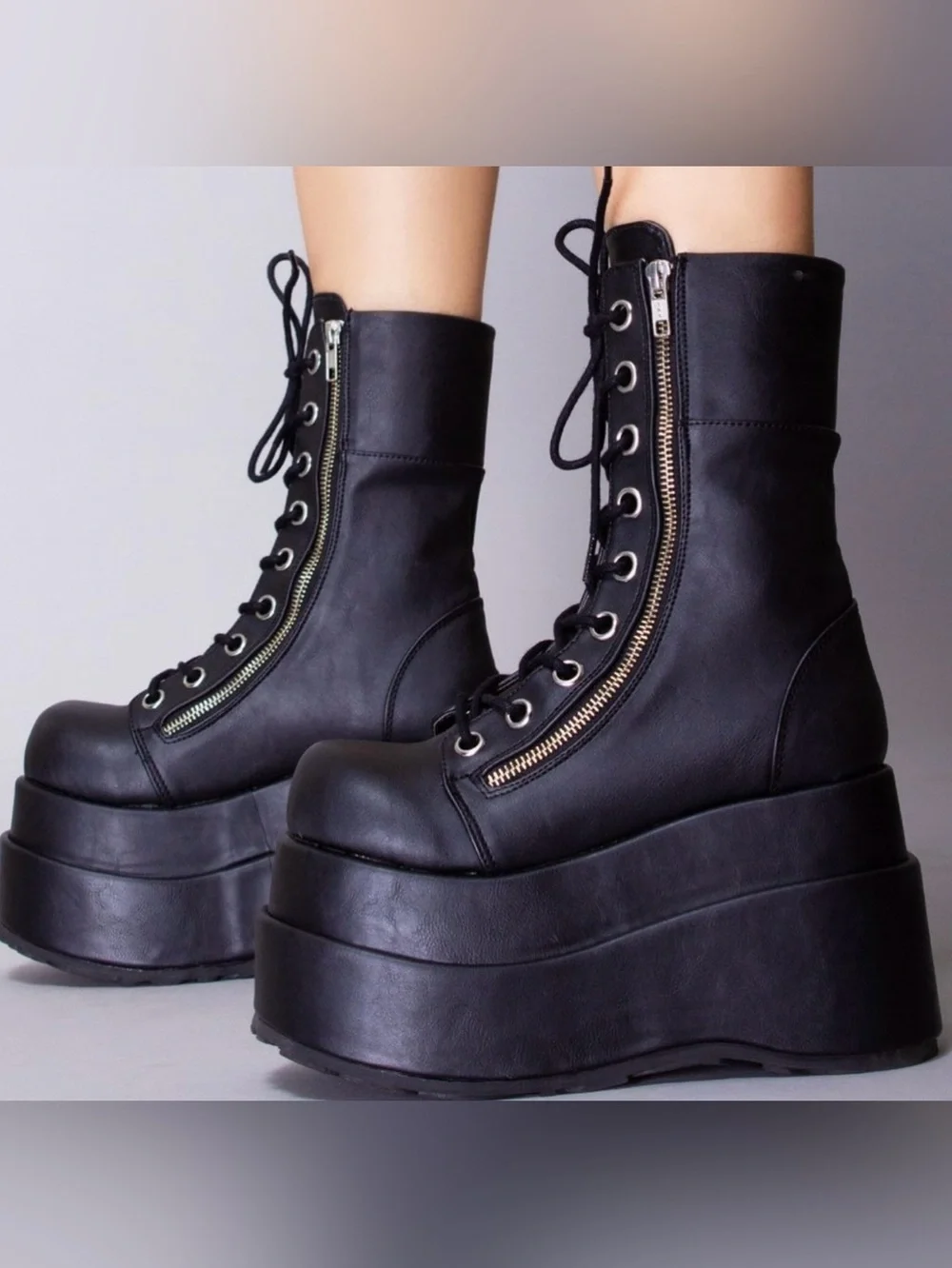 demonia BEAR-265 Black Size 9 women